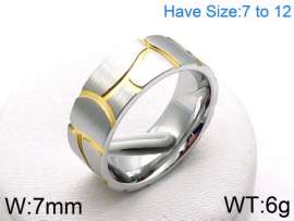 Stainless Steel Gold-plating Ring