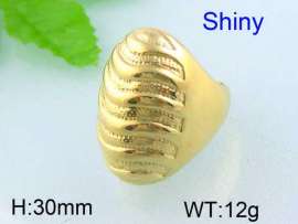 Stainless Steel Gold-plating Ring
