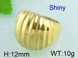 Stainless Steel Gold-plating Ring