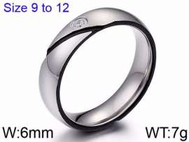 Stainless Steel Black-plating Ring