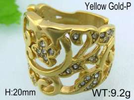 Stainless Steel Gold-plating Ring