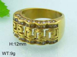 Stainless Steel Gold-plating Ring