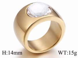 Stainless Steel Gold-plating Ring