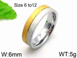 Stainless Steel Gold-plating Ring
