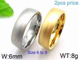 Stainless Steel Lover Ring