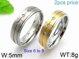 Stainless Steel Lover Ring