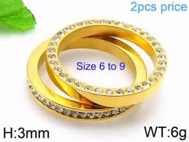 Stainless Steel Lover Ring