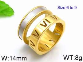 Stainless Steel Gold-plating Ring