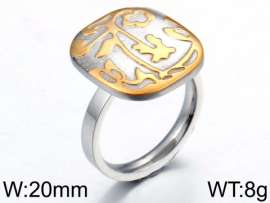Stainless Steel Gold-plating Ring