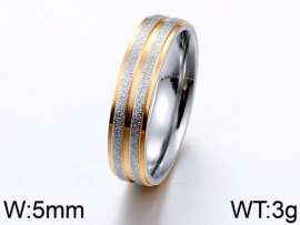 Stainless Steel Gold-plating Ring