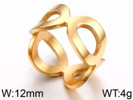 Stainless Steel Gold-plating Ring