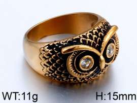 Stainless Steel Gold-plating Ring