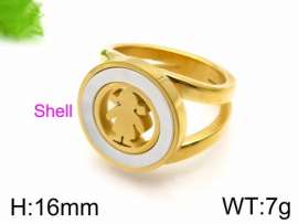 Stainless Steel Gold-plating Ring