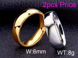 Stainless Steel Lover Ring