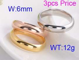Stainless Steel Lover Ring