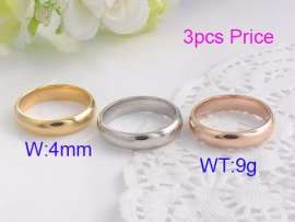 Stainless Steel Lover Ring