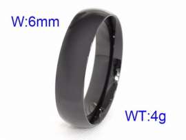 Stainless Steel Black-plating Ring