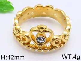 Stainless Steel Gold-plating Ring