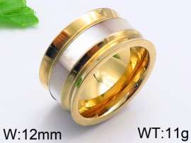 Stainless Steel Gold-plating Ring