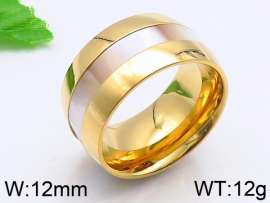 Stainless Steel Gold-plating Ring