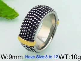 Stainless Steel Gold-plating Ring