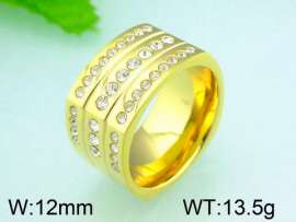 Stainless Steel Gold-plating Ring
