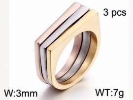 Stainless Steel Gold-plating Ring