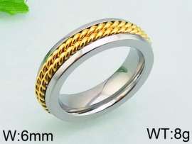 Stainless Steel Gold-plating Ring