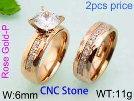 Stainless Steel Lover Ring