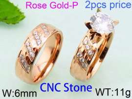 Stainless Steel Lover Ring