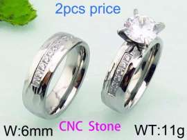 Stainless Steel Lover Ring