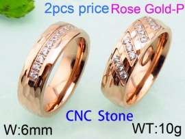 Stainless Steel Lover Ring