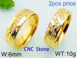 Stainless Steel Lover Ring