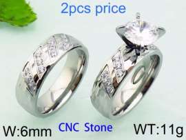 Stainless Steel Lover Ring