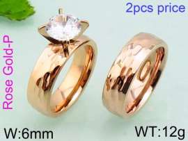 Stainless Steel Lover Ring
