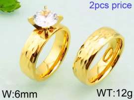 Stainless Steel Lover Ring