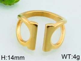 Stainless Steel Gold-plating Ring