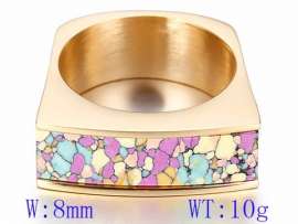 Stainless Steel Gold-plating Ring