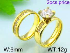 Stainless Steel Lover Ring