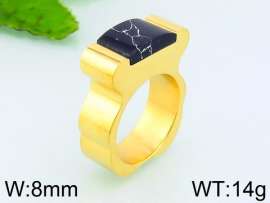 Stainless Steel Gold-plating Ring