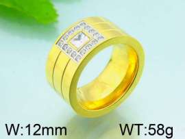 Stainless Steel Gold-plating Ring