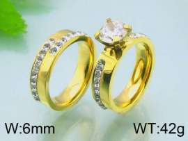 Stainless Steel Lover Ring