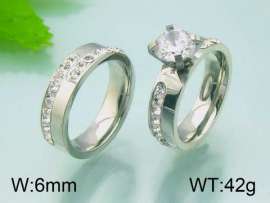 Stainless Steel Lover Ring