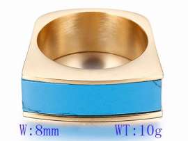 Stainless Steel Gold-plating Ring