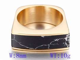 Stainless Steel Gold-plating Ring