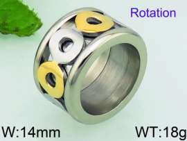 Stainless Steel Gold-plating Ring