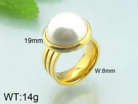 Stainless Steel Gold-plating Ring