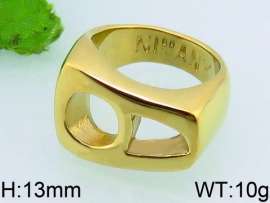 Stainless Steel Gold-plating Ring