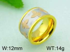 Stainless Steel Gold-plating Ring