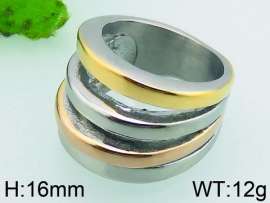 Stainless Steel Gold-plating Ring